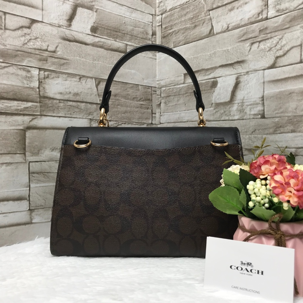 ๐ COACH ๐บTILLY TOP HANDLE SATCHEL 9 3/4" - Picture 2 of 8